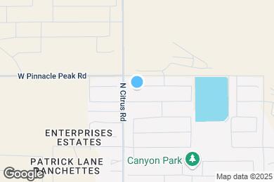 Map image of the property - 17867 W Monte Lindo Ln
