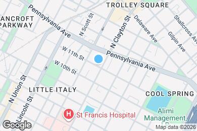Map image of the property - 1101 N Clayton St