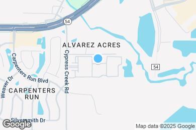 Map image of the property - 25150 Lovegrass Dr