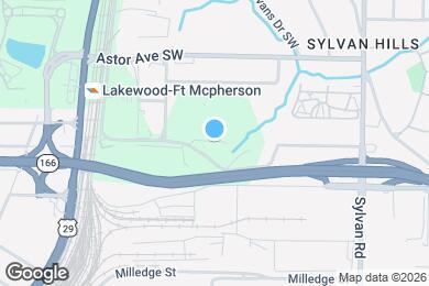 Map image of the property - 1081 Estes Dr SW
