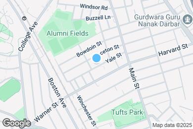 Map image of the property - 57 Yale St