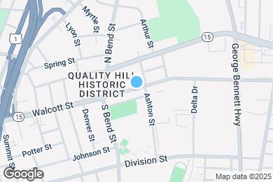 Map image of the property - 271 Walcott St