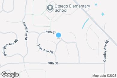 Map image of the property - 15691 79th St NE