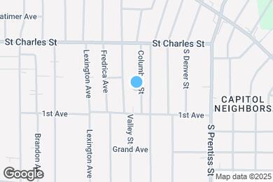 Map image of the property - 375 Columbus St