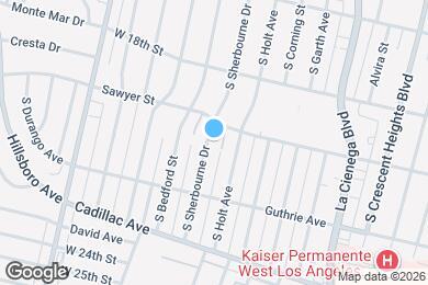 Map image of the property - 1920-1922 S Sherbourne Dr