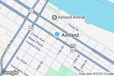 Map image of the property - 1609 Winchester Ave