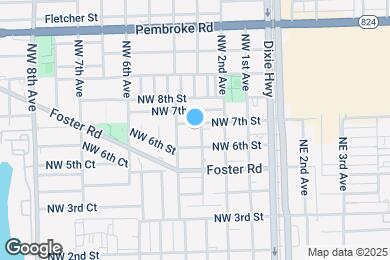 Map image of the property - 617 NW 3rd Ave