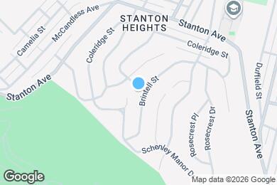 Map image of the property - 1035 McCabe St
