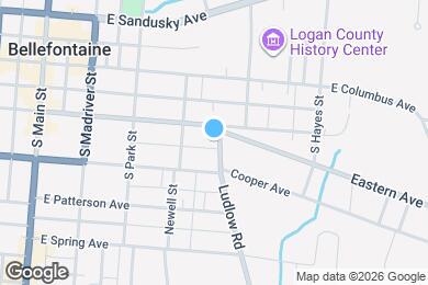 Map image of the property - 212 Ludlow Rd