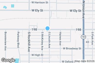 Map image of the property - 316 W Main St