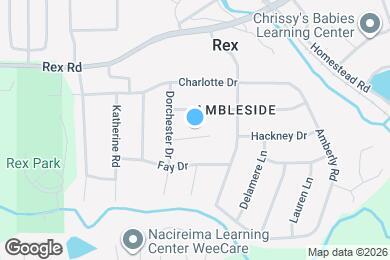 Map image of the property - 3686 Ashbill Ct