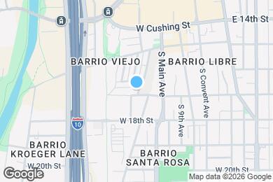 Map image of the property - 502 W 17th St