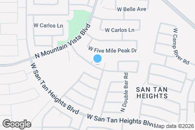 Map image of the property - 3362 W Hayden Peak Dr