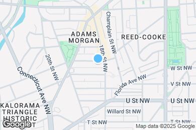 Map image of the property - 1816 Kalorama Rd NW