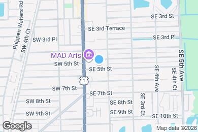 Map image of the property - 103 SE 5th St