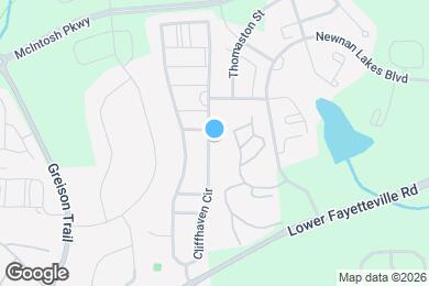 Map image of the property - 91 Cliffhaven Cir