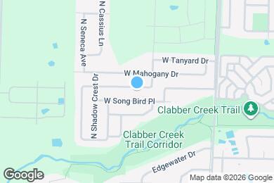 Map image of the property - 4041 W Spring House Dr