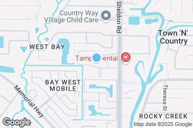 Map image of the property - Valencia at Westchase