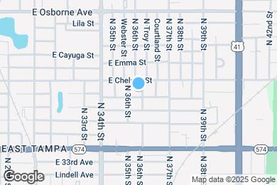 Map image of the property - 4304 N Troy St