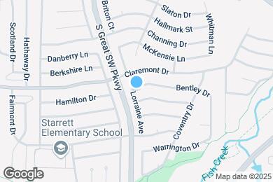 Map image of the property - 2533 Bentley Dr