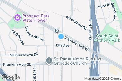 Map image of the property - 2650 University Ave W