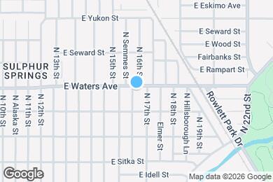 Map image of the property - 8315 N Semmes St