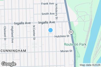 Map image of the property - 1104 Elizabeth St