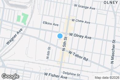 Map image of the property - 5517 N Fairhill St