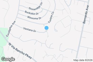 Map image of the property - 1234 Ventana Dr