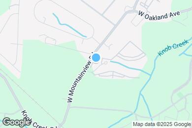 Map image of the property - Knob Creek Apartments