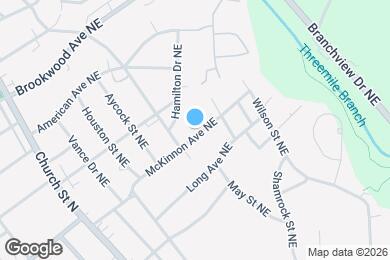 Map image of the property - 151 McKinnon Ave NE