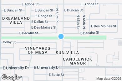 Map image of the property - 550 N 64th St