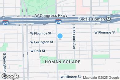 Map image of the property - 719 S Central Park Ave