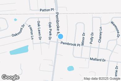 Map image of the property - 601 Pembrook Pl