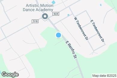 Map image of the property - 3924 E Renfro St