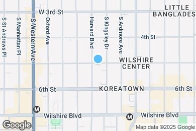 Map image of the property - Miles at Harvard (Coliving)