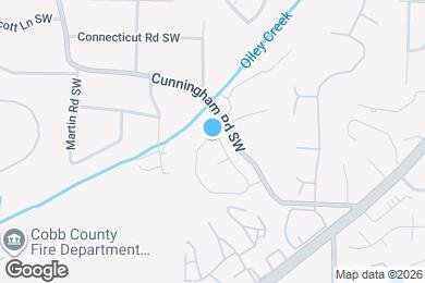 Map image of the property - 1717 Bertram Ln SW