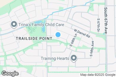 Map image of the property - 6911 W Irwin Ave