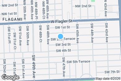 Map image of the property - 4712 SW 2nd Ter
