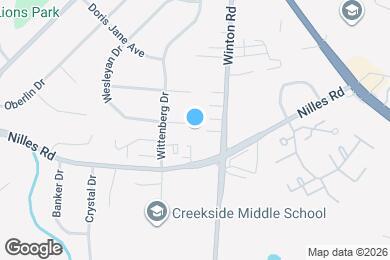 Map image of the property - 35 Wesleyan Ct