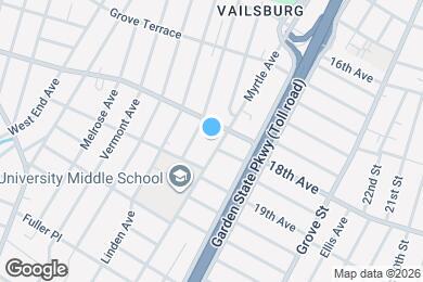 Map image of the property - 321 Myrtle Ave