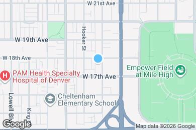 Map image of the property - 1733 Grove St