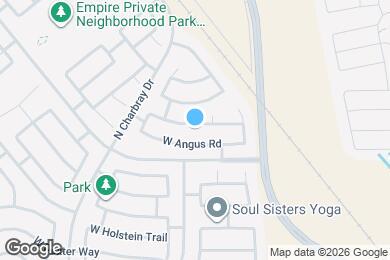 Map image of the property - 175 W Santa Gertrudis Trail