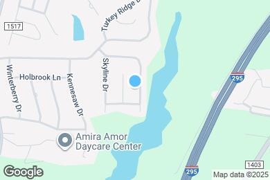 Map image of the property - 1332 Oak Knolls Dr