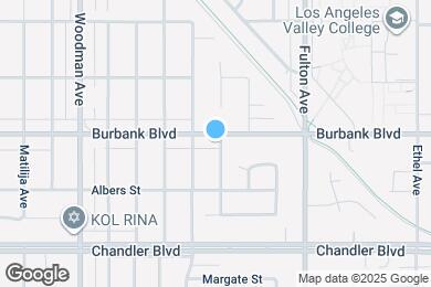 Map image of the property - 13440 Burbank Blvd