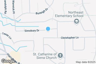 Map image of the property - 135 Simsbury Dr