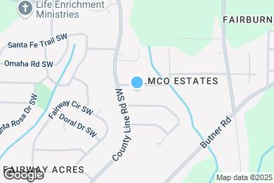 Map image of the property - 4442 Creek Valley Ct SW