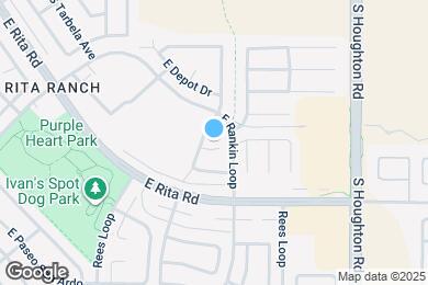 Map image of the property - 10029 E Warm Sunny Pl