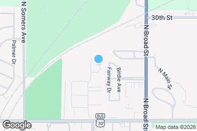 Map image of the property - Fremont Omega Apartments