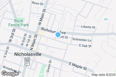 Map image of the property - 227 E Oak St